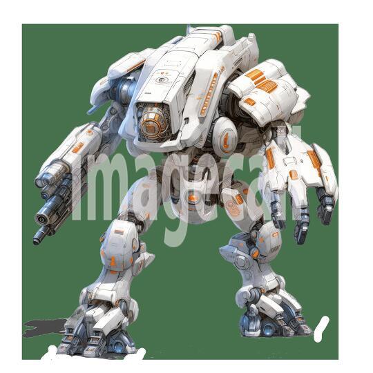 Clipart Mech Warrior (12)