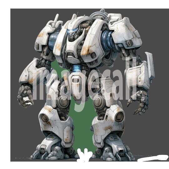 Clipart Mech Warrior (13)