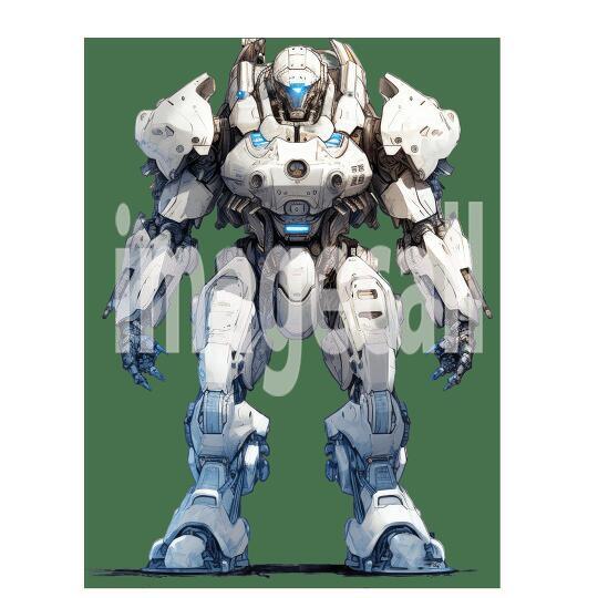 Clipart Mech Warrior (20)