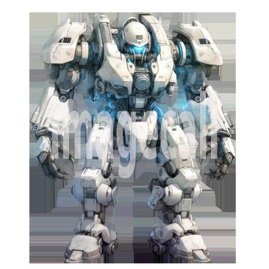 Clipart Mech Warrior (3)