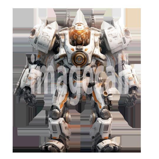 Clipart Mech Warrior (4)