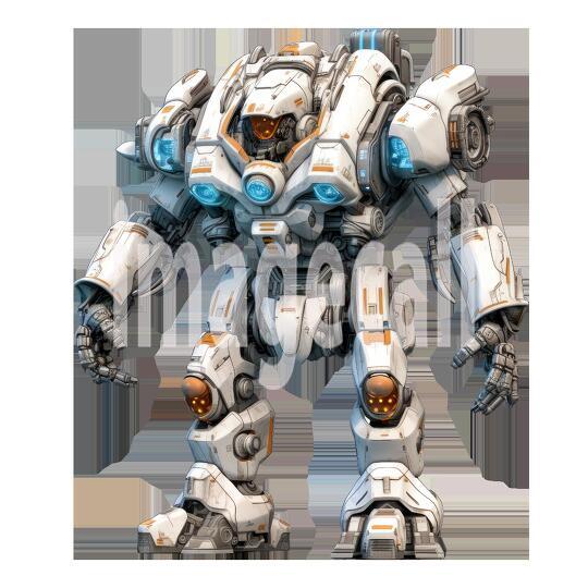Clipart Mech Warrior (9)