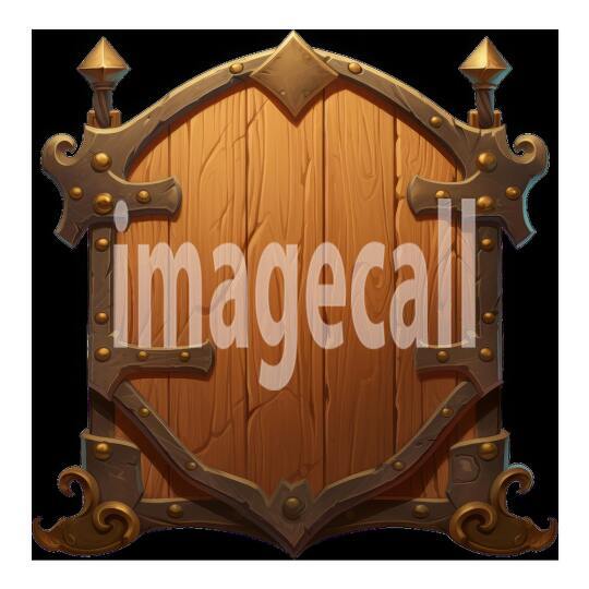 Clipart Medieval Blank Sign 14300dpi