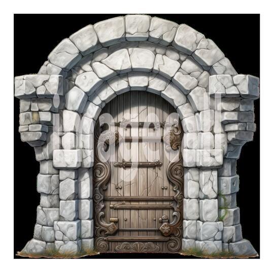 Clipart Medieval Doors (13)