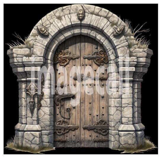 Clipart Medieval Doors (14)