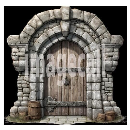 Clipart Medieval Doors (16)