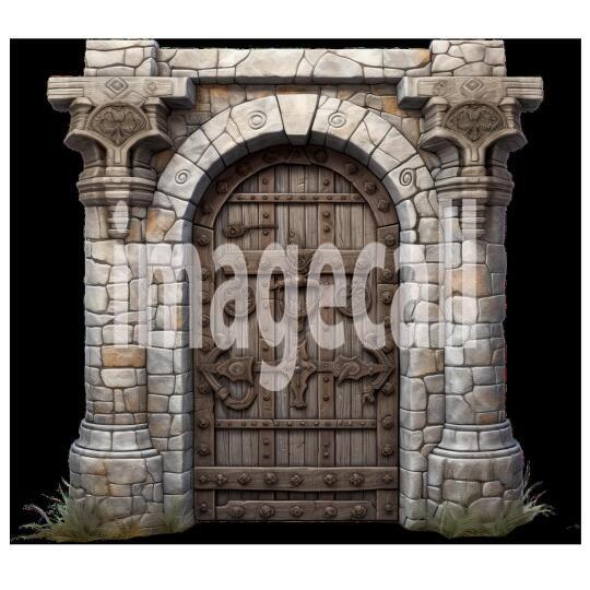 Clipart Medieval Doors (4)