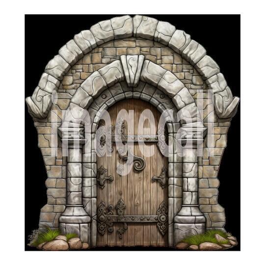 Clipart Medieval Doors (5)