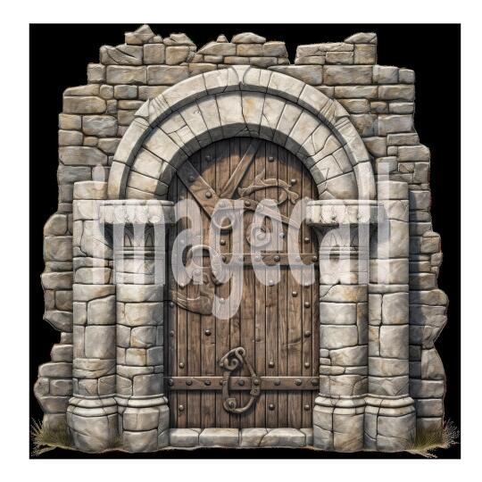 Clipart Medieval Doors (9)