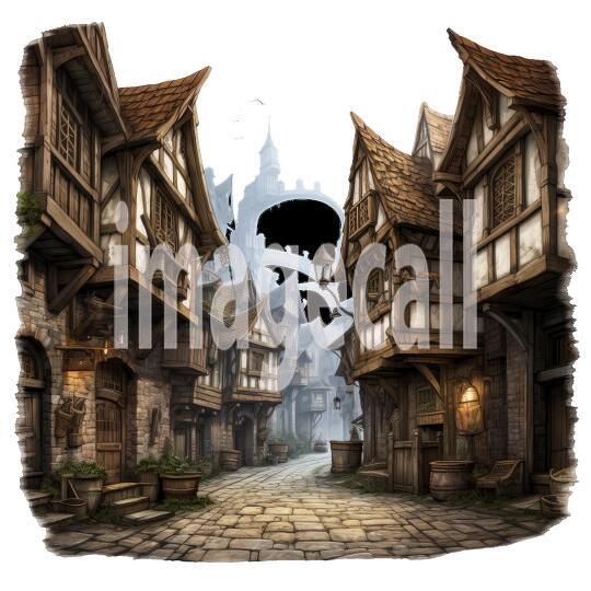 Clipart Medieval Scene (1)