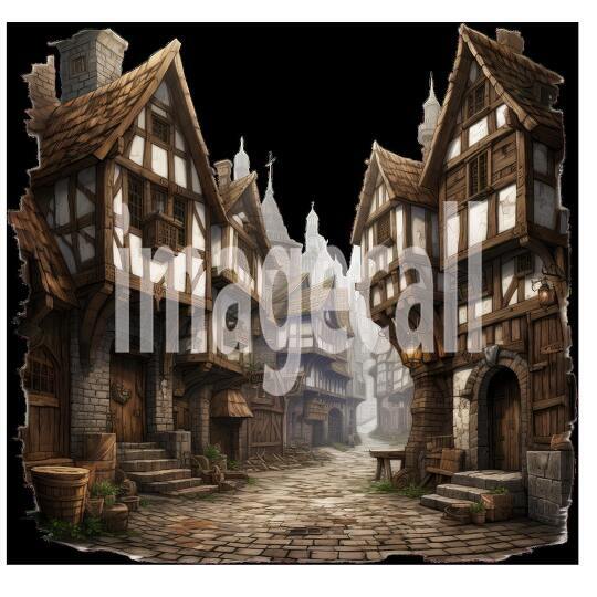 Clipart Medieval Scene (19)