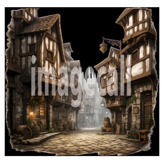 Clipart Medieval Scene (20)