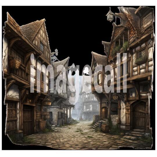 Clipart Medieval Scene (8)