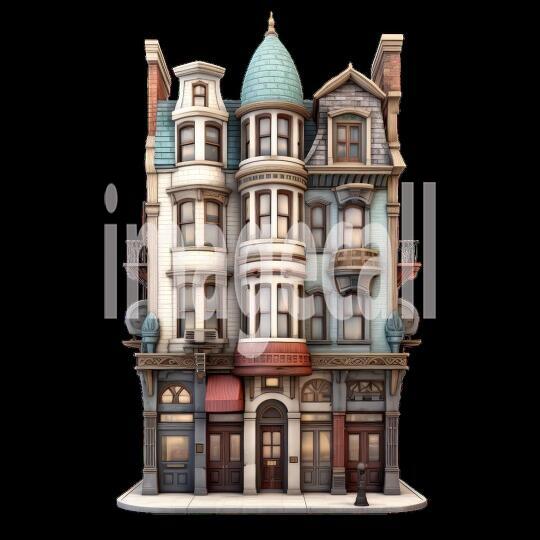 Clipart New York Townhouse (1)