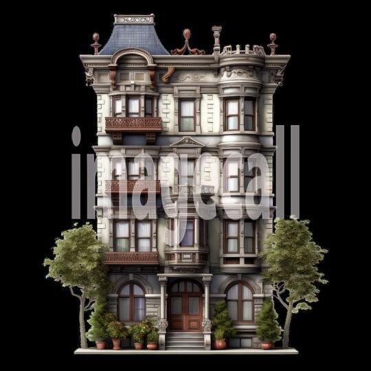 Clipart New York Townhouse (14)