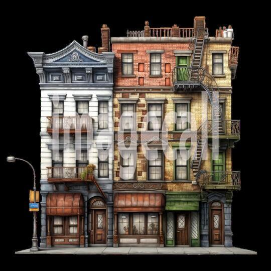 Clipart New York Townhouse (16)