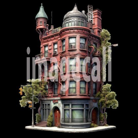 Clipart New York Townhouse (17)