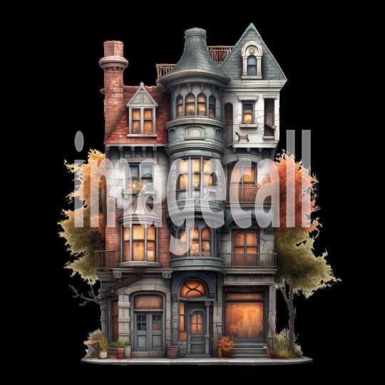 Clipart New York Townhouse (19)