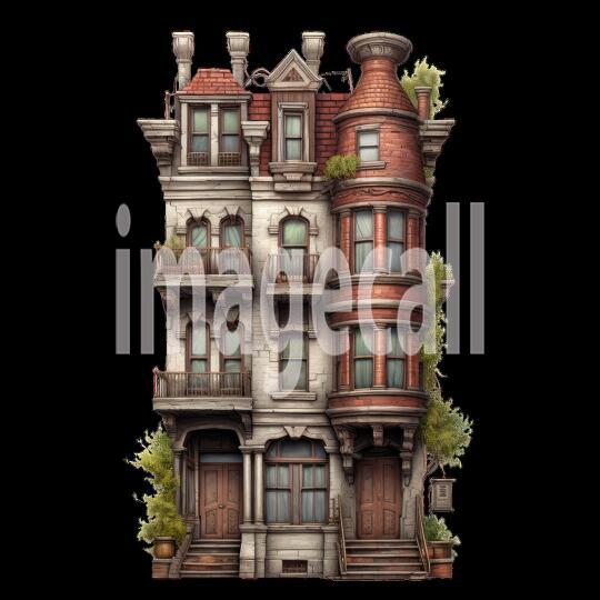 Clipart New York Townhouse (20)