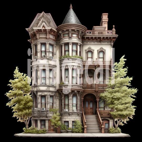Clipart New York Townhouse (8)