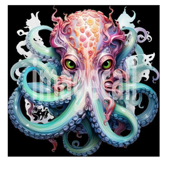 Clipart Octopus (15)
