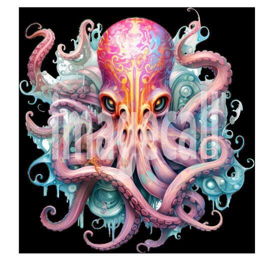 Clipart Octopus (18)