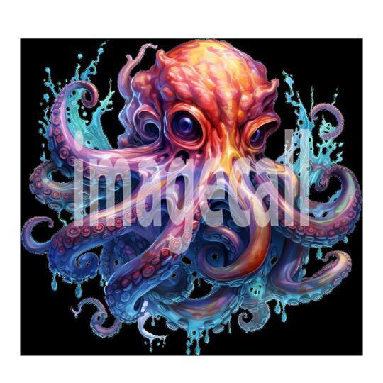 Clipart Octopus (5)