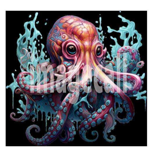 Clipart Octopus (9)
