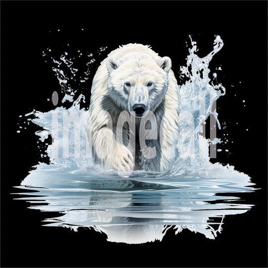 Clipart Polar Bears 10 - 300dpi
