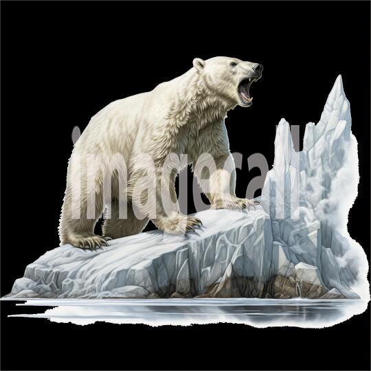 Clipart Polar Bears 11 - 300dpi