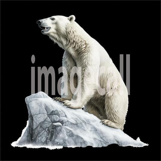 Clipart Polar Bears 12 - 300dpi