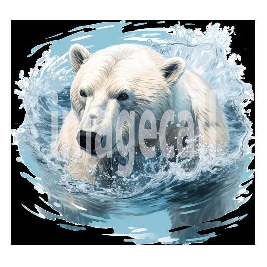 Clipart Polar Bears 14 - 300dpi