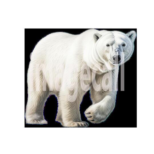 Clipart Polar Bears 19 - 300dpi