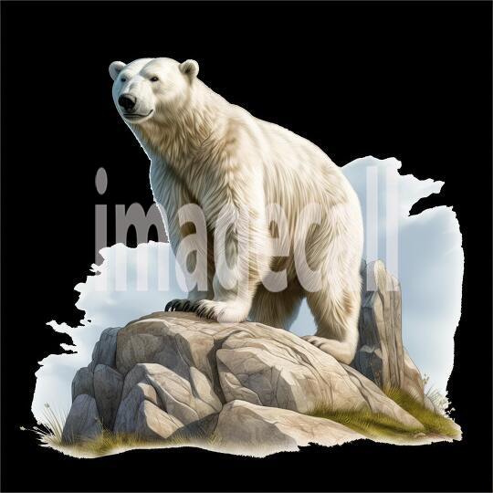 Clipart Polar Bears 5 - 300dpi