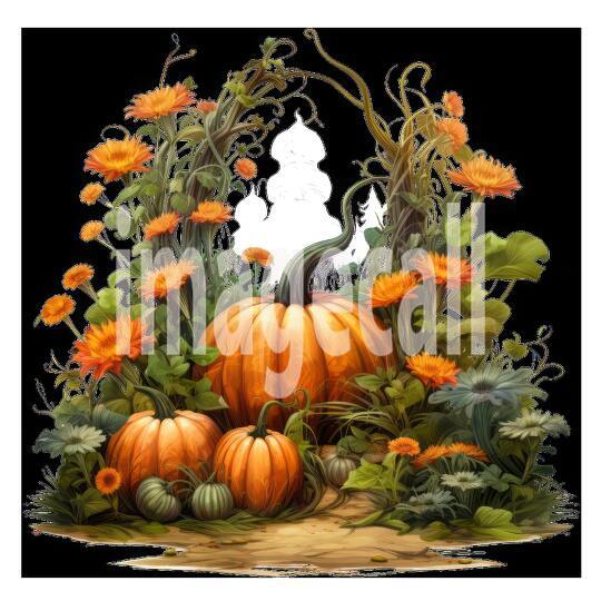 Clipart Pumpkin Patches (1)