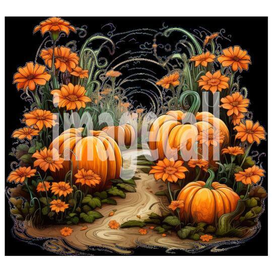 Clipart Pumpkin Patches (10)