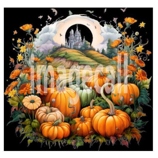 Clipart Pumpkin Patches (9)