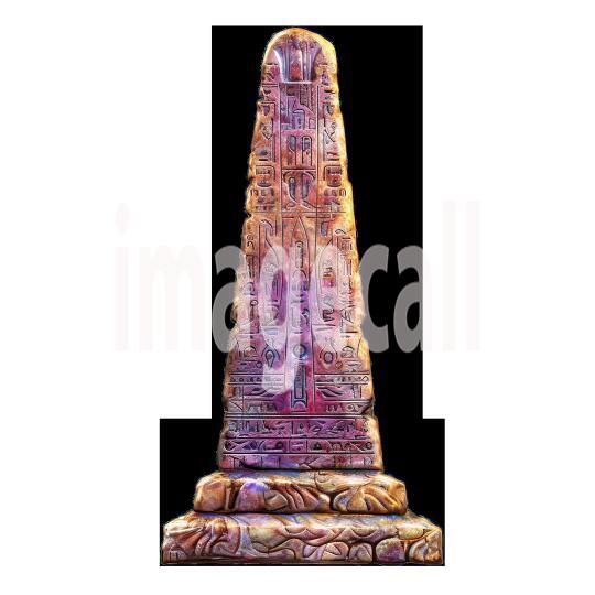 Clipart Pyramid Obelisks 1 - 300dpi