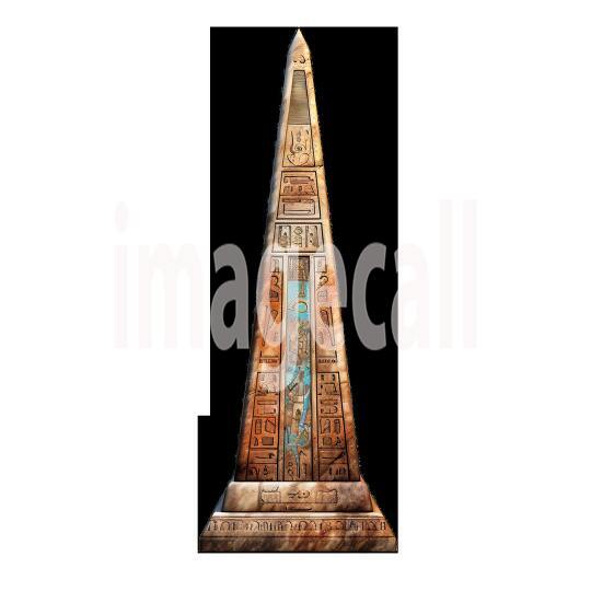 Clipart Pyramid Obelisks 13 - 300dpi