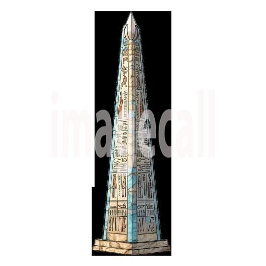 Clipart Pyramid Obelisks 18 - 300dpi
