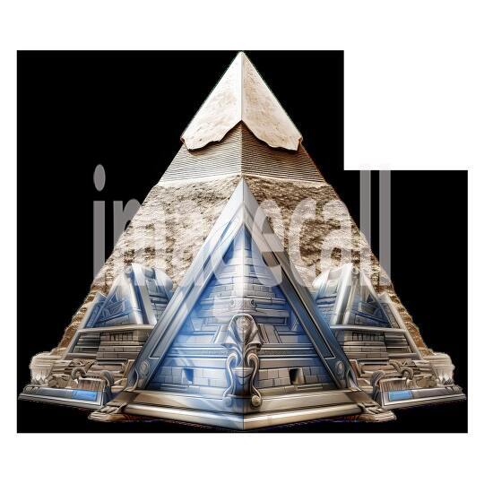 Clipart Pyramid Obelisks 3 - 300dpi