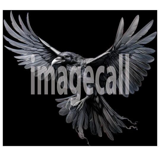 Clipart Raven (1)300dpi