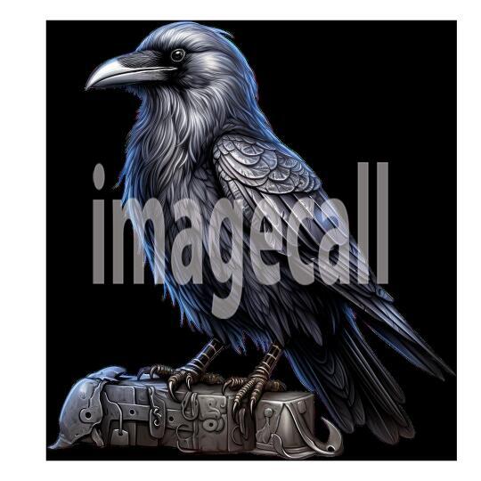 Clipart Raven (20)300dpi