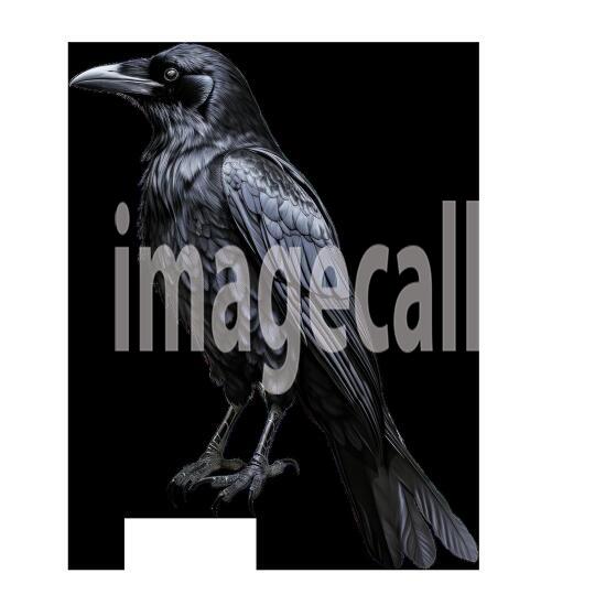 Clipart Raven (7)300dpi