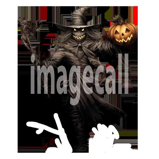 Clipart Scary Scarecrow (13)
