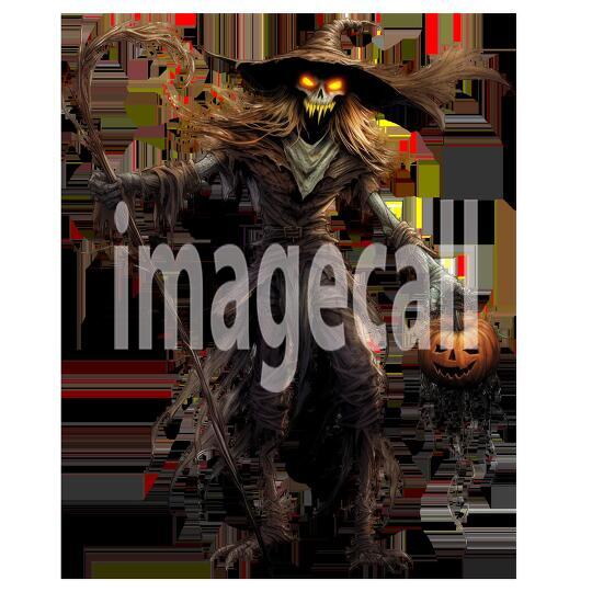 Clipart Scary Scarecrow (6)