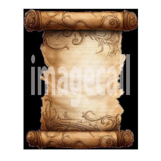 Clipart Scrolls 10 - 300dpi