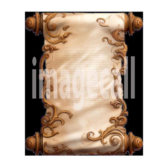 Clipart Scrolls 14 - 300dpi