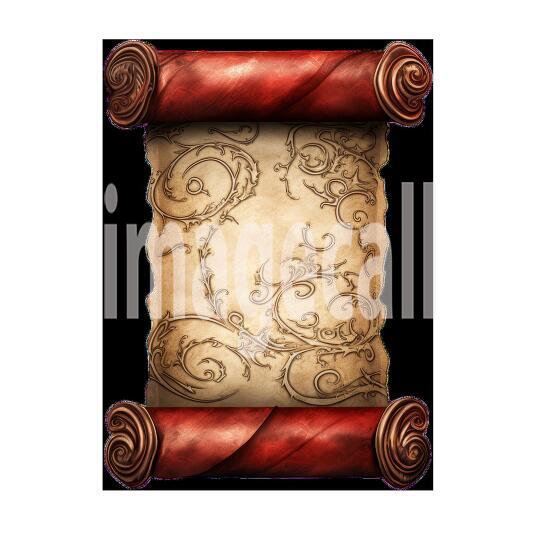 Clipart Scrolls 16 - 300dpi