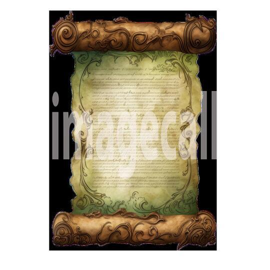 Clipart Scrolls 18 - 300dpi